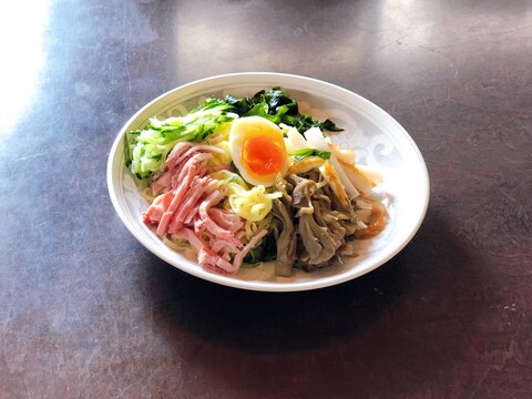 食物繊維がとれる！冷やし中華♪